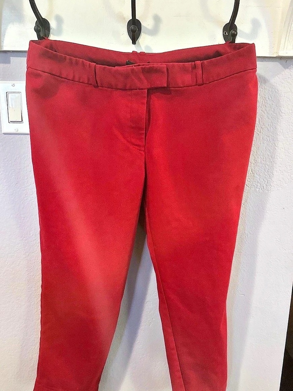 Liz Claiborne Emma Classic Red Trousers Size 16